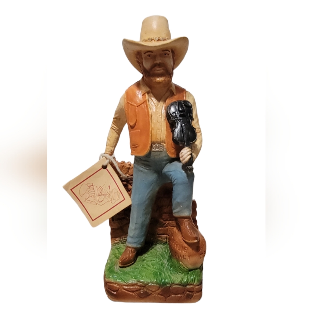 Charlie Daniels 1981 Chalkware by Harry Wright